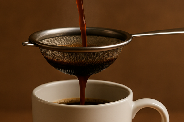 Channi (Strainer) Brew.