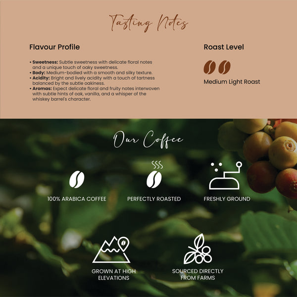 Whisky Barrel Aged Coffee